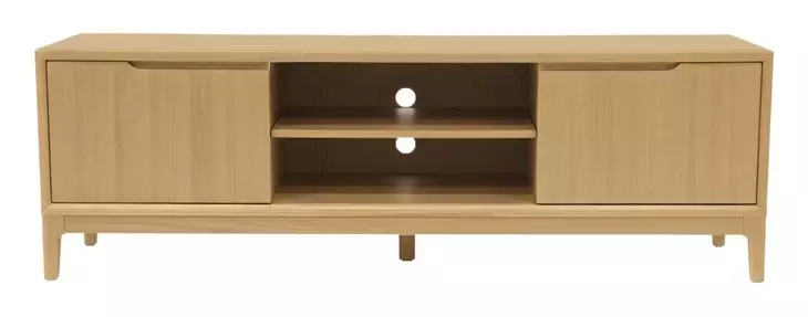June Light Oak 72" TV Stand