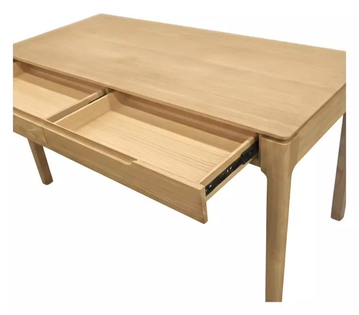 June Light Oak 60" Writing Desk