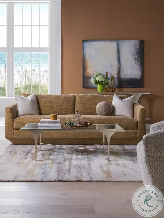 Signature Designs Champagne Rectangular Porto Occasional Table Set