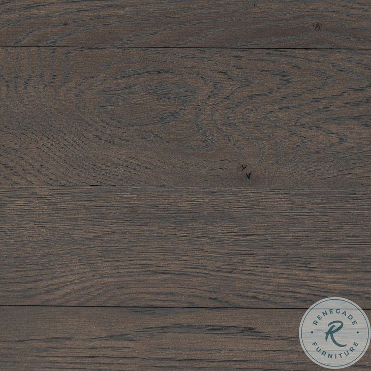 Glenview Cracked Smoked Black Oak 6 Door Sideboard