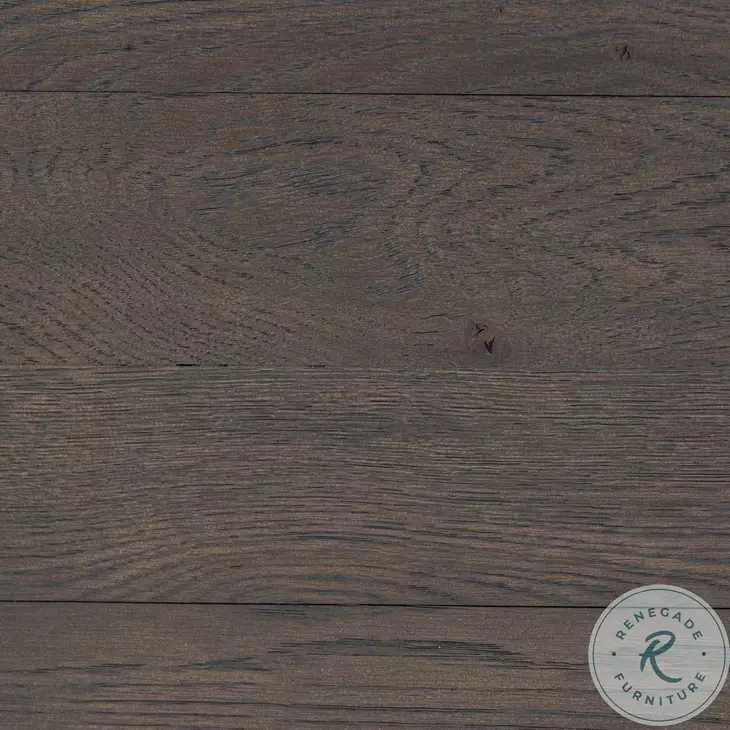 Glenview Cracked Smoked Black Oak 6 Door Sideboard