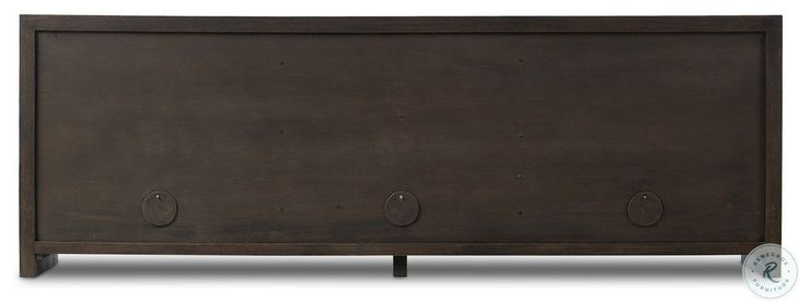 Arlington Espresso Oak Veneer 6 Door Sideboard | Coleman Furniture
