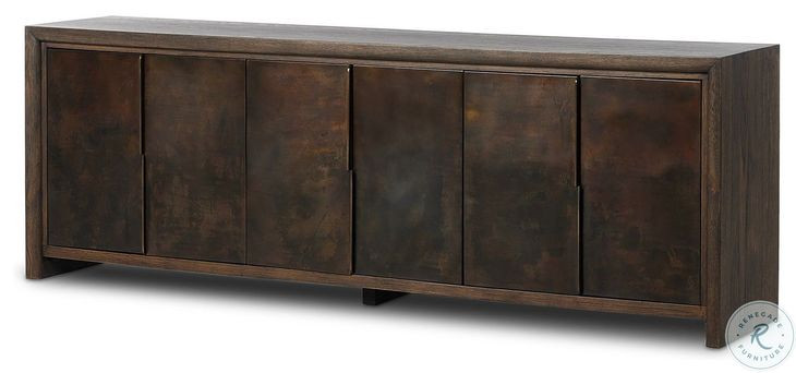 Ｂ＋COM SB 6ＸＲ Arlington Espresso Oak Veneer 6 Door Sideboard | Coleman Furniture