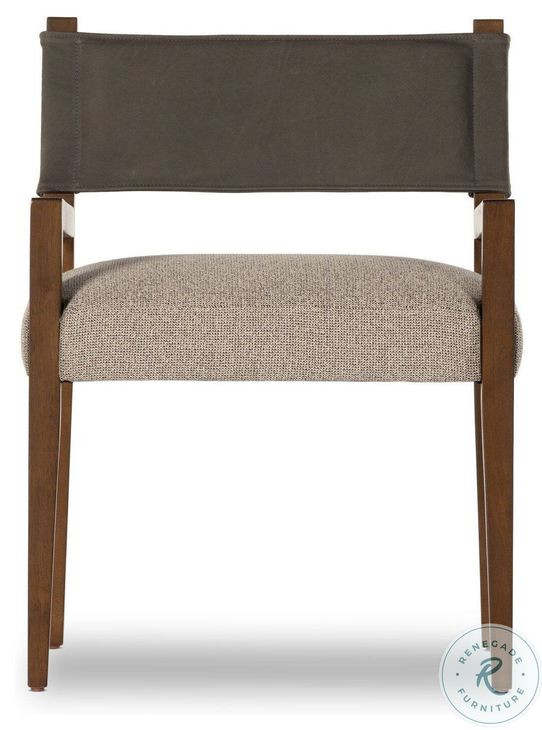 Ferris Tulsa Ink Performance Fabric Dining Armchair Set of 2