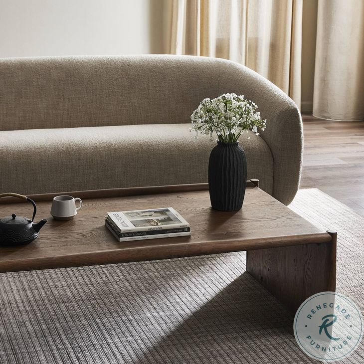 Glenview Weathered Oak Rectangular Coffee Table