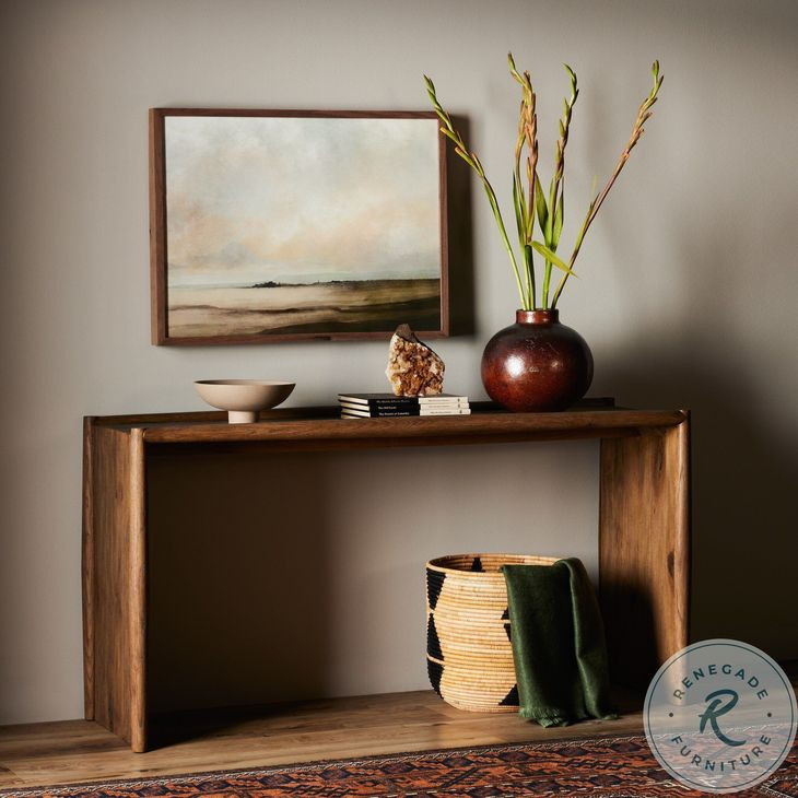Glenview Weathered Oak 60" Console Table