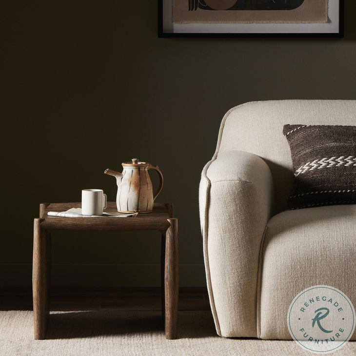 Glenview Weathered Oak Square End Table