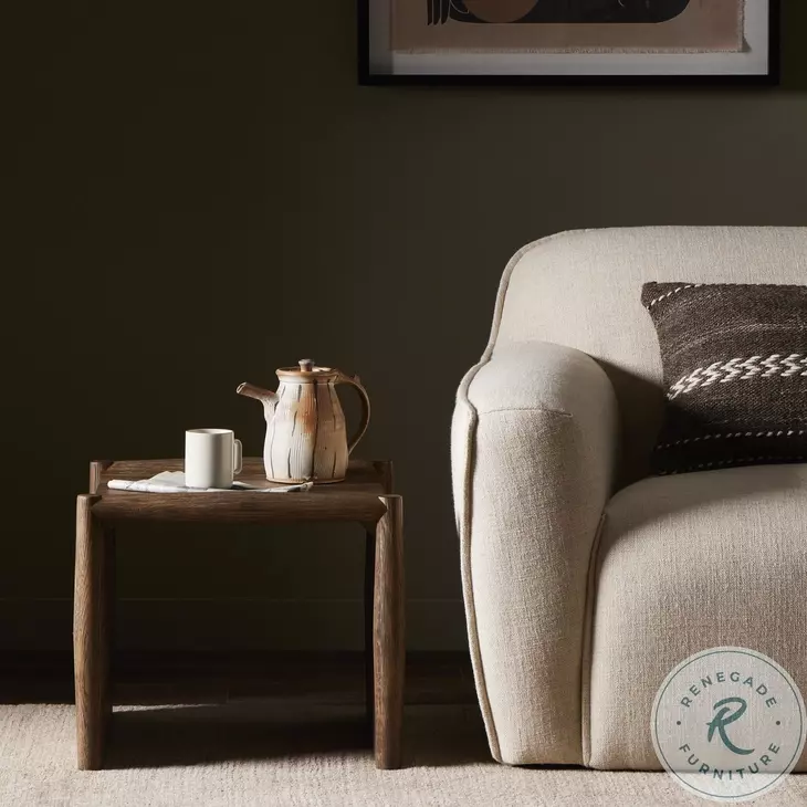 Glenview Weathered Oak Square End Table