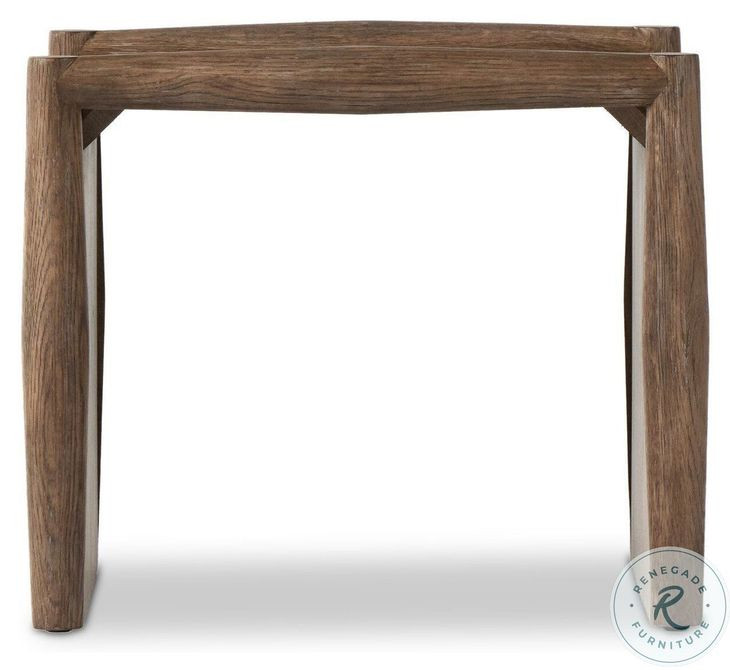 Glenview Weathered Oak Square End Table