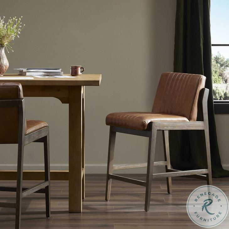 Alice Sonoma Chestnut Counter Height Stool