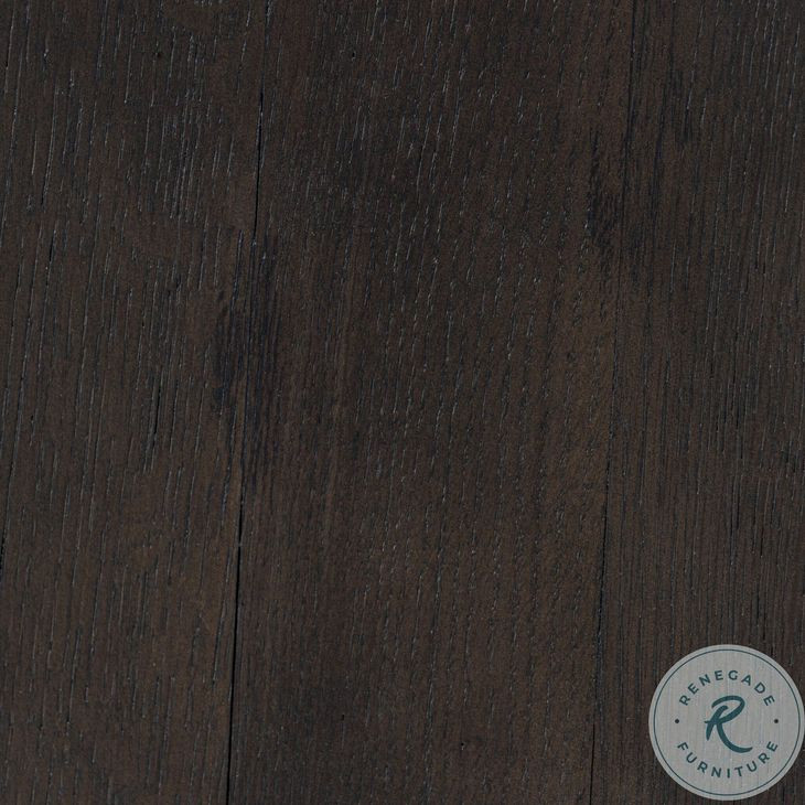 Glenview Smoked Black Oak 2 Door Bookcase