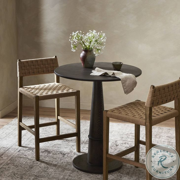 Hamlin Double Twisted Paper Cord Counter Height Stool