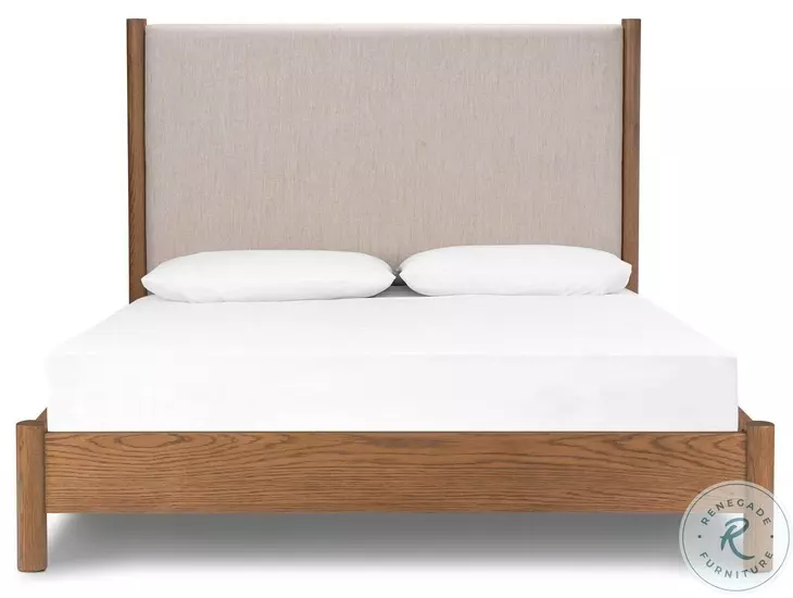Roark Essence Natural King Upholstered Bed