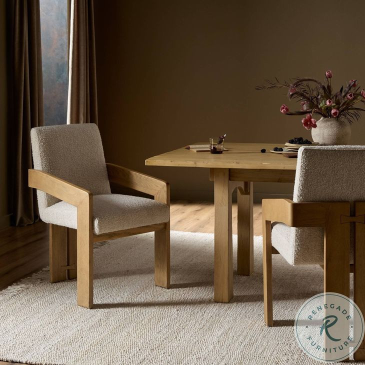 Roxy Somerton Ash Performance Fabric Dining Armchair