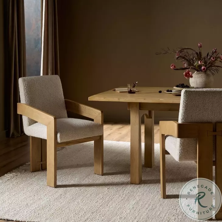 Roxy Somerton Ash Performance Fabric Dining Armchair
