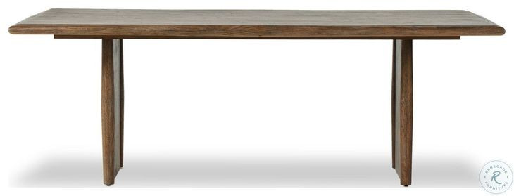 Glenview Weathered Oak 86" Rectangular Dining Table
