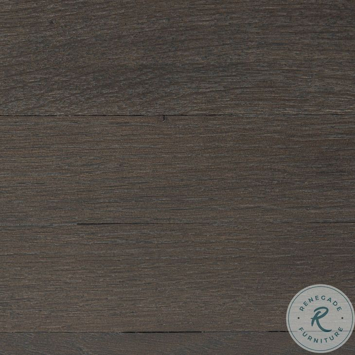 Glenview Cracked Smoked Black Oak 3 Drawer Nightstand