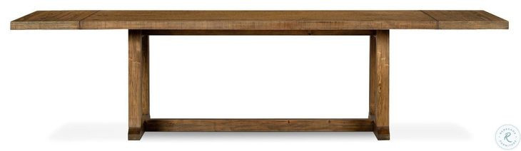 Otto Waxed Pine 120" Extendable Rectangular Dining Table