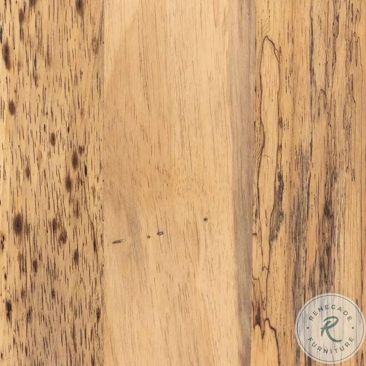 Hudson Spalted Primavera Large Round Occassional Table Set