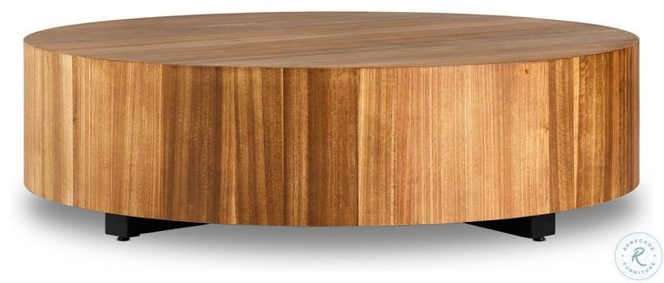 Hudson Natural Yukas Round Coffee Table