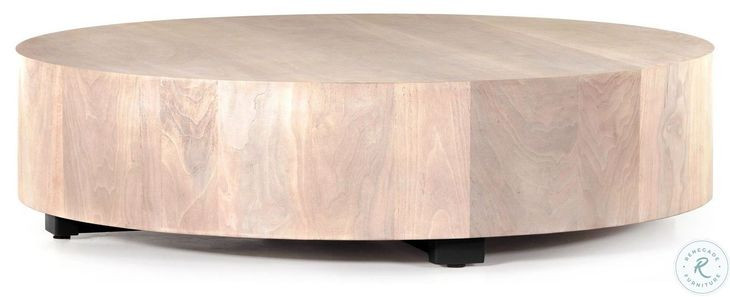 Hudson Ashen Walnut Large Round Coffee Table