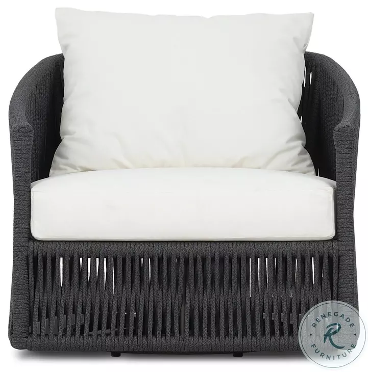 Porto Arashi Salt Outdoor Swivel Chair