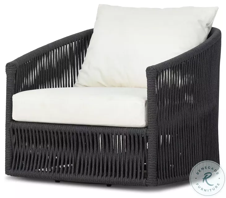 Porto Arashi Salt Outdoor Swivel Chair