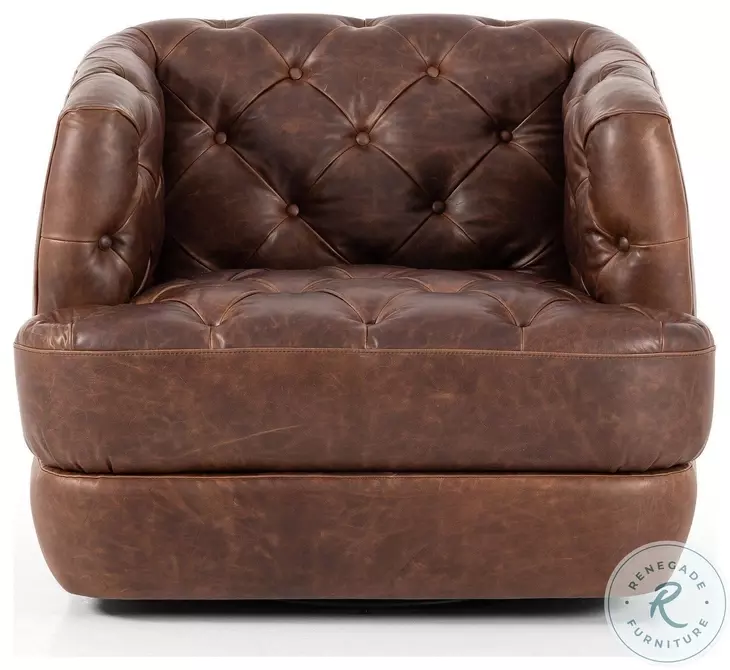 Paul Raleigh Cigar Swivel Chair