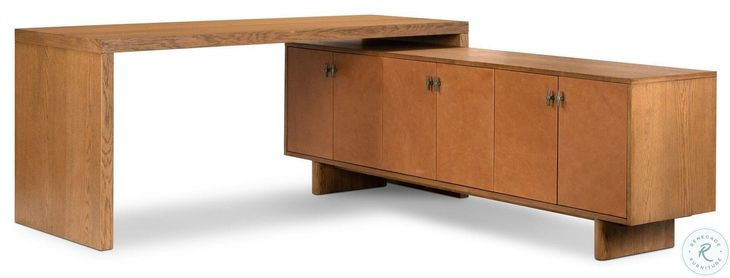 Posada Amber Oak Veneer 70" Desk