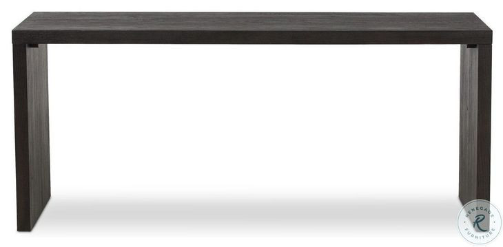 Posada Worn Black Oak Veneer 70" Desk