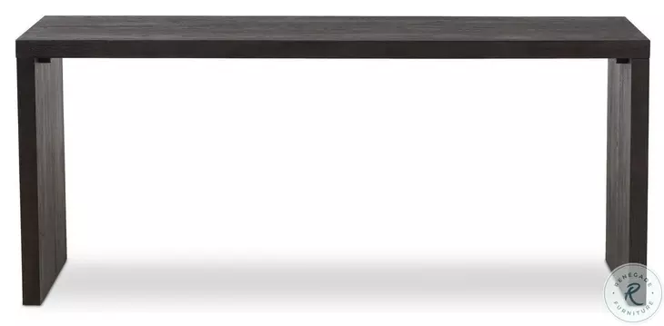 Posada Worn Black Oak Veneer 70" Desk