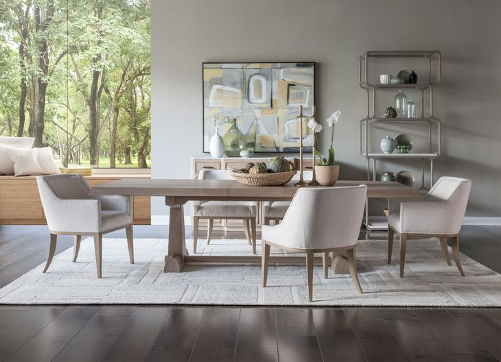 Simpatico White Dove Performance Fabric Side Chair