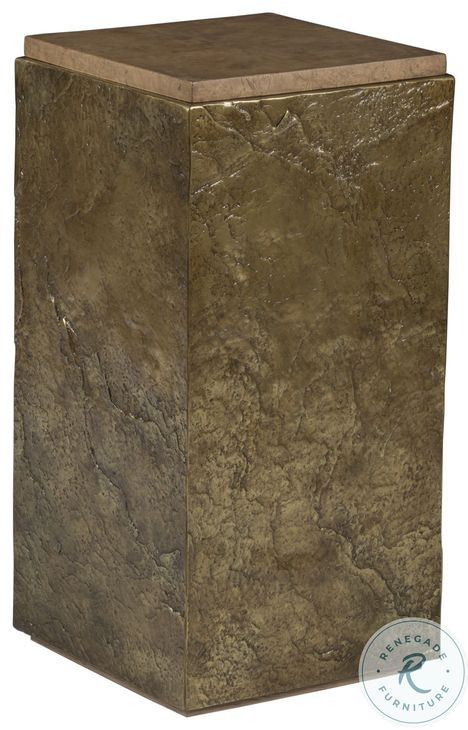 Simpatico Walnut and Brazilian Slate Spot Table