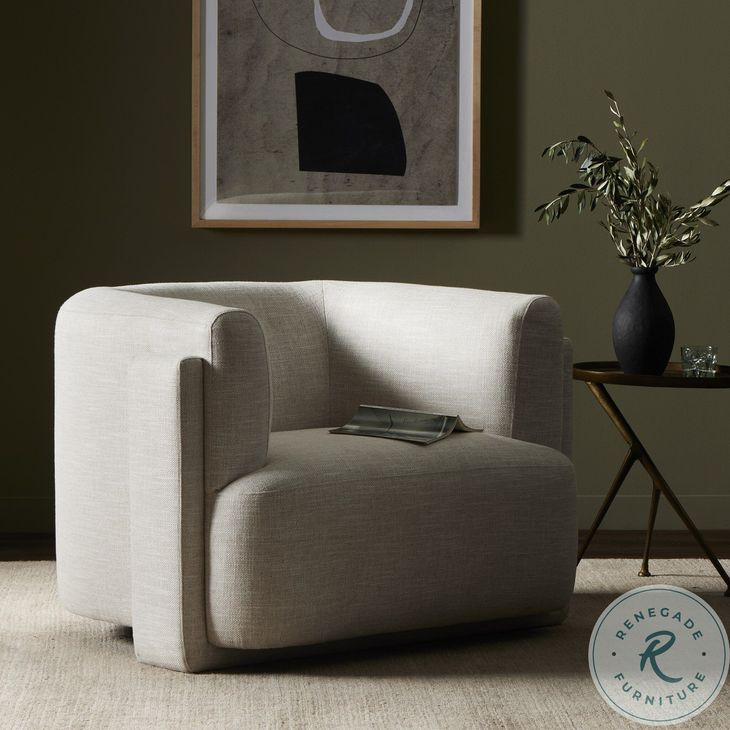 Hartley Dover Crescent Performance Fabric Crescent Chair
