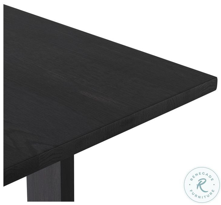 Carmel Black Wash Mango 72" Rectangular Dining Table