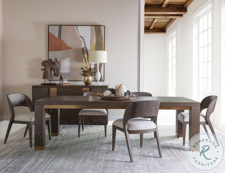 Andare Brown Rectangular Dining Table