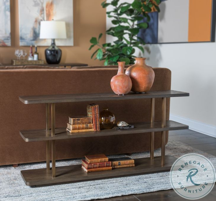 Andare Brown Sofa Table