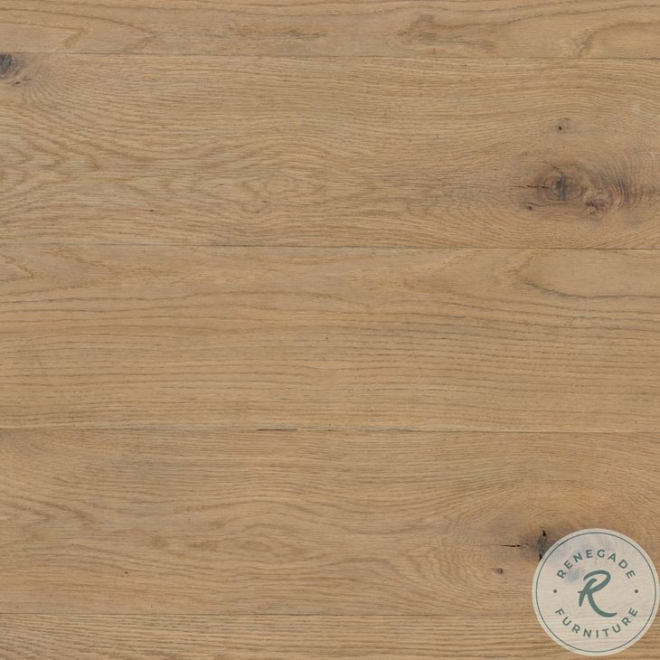 Ryan Natural Oak Solid Round Coffee Table