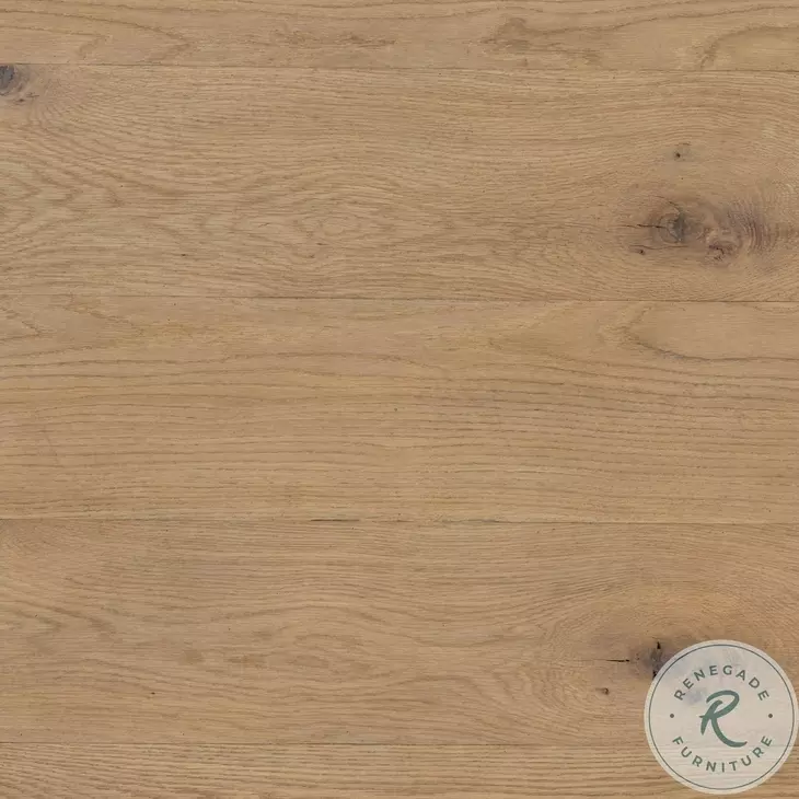 Ryan Natural Oak Solid Round Coffee Table