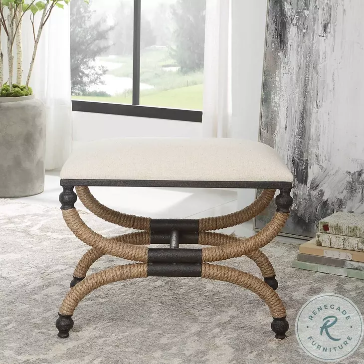 Santia Oatmeal Small Bench