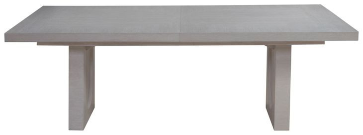 Solimar White Oak 114" Extendable Rectangular Dining Table