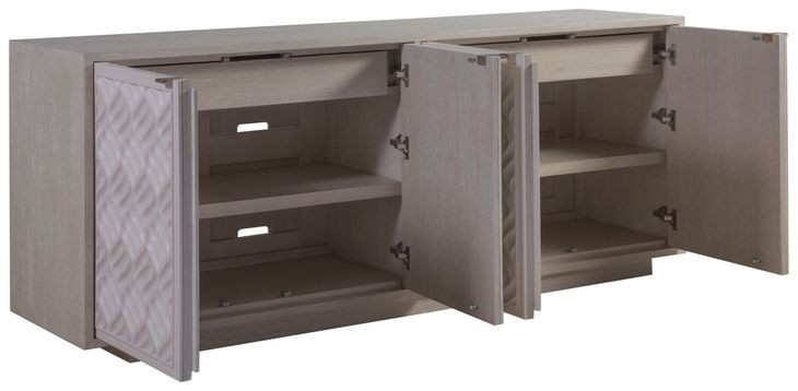 Solimar White Oak Extendable Dining Room Set