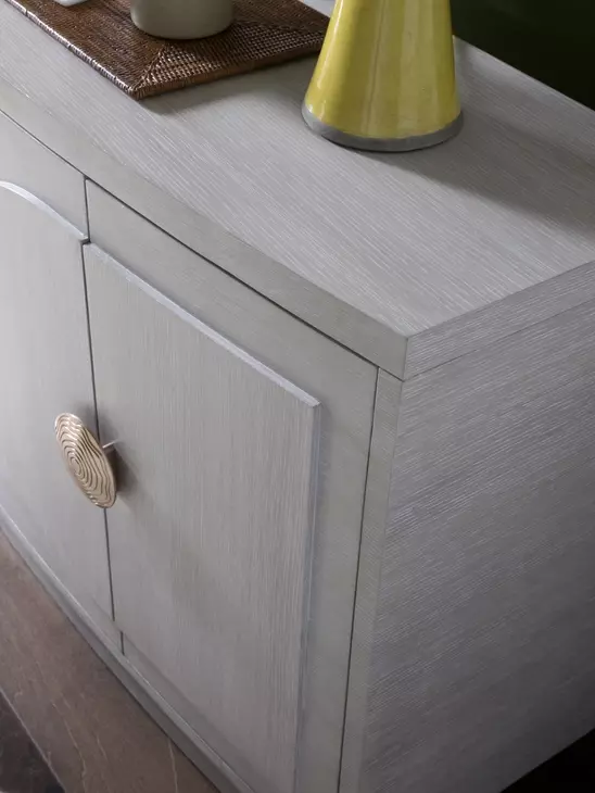 Solimar White Oak 4 Door Buffet