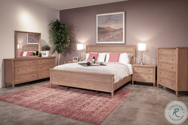 Oakleigh Natural Queen Platform Bed