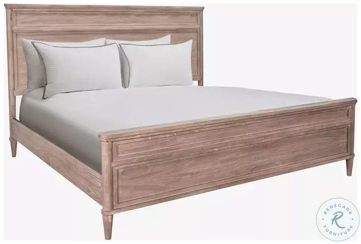 Golden Hearth Natural Eastern King Platform Bed
