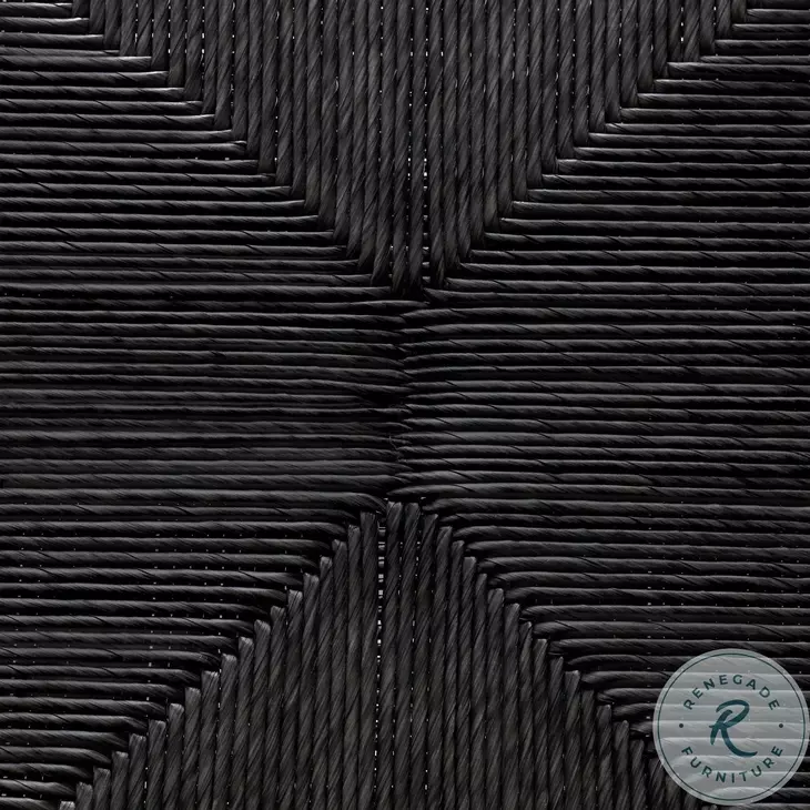 Lomas Black Teak Outdoor Dining Armchair