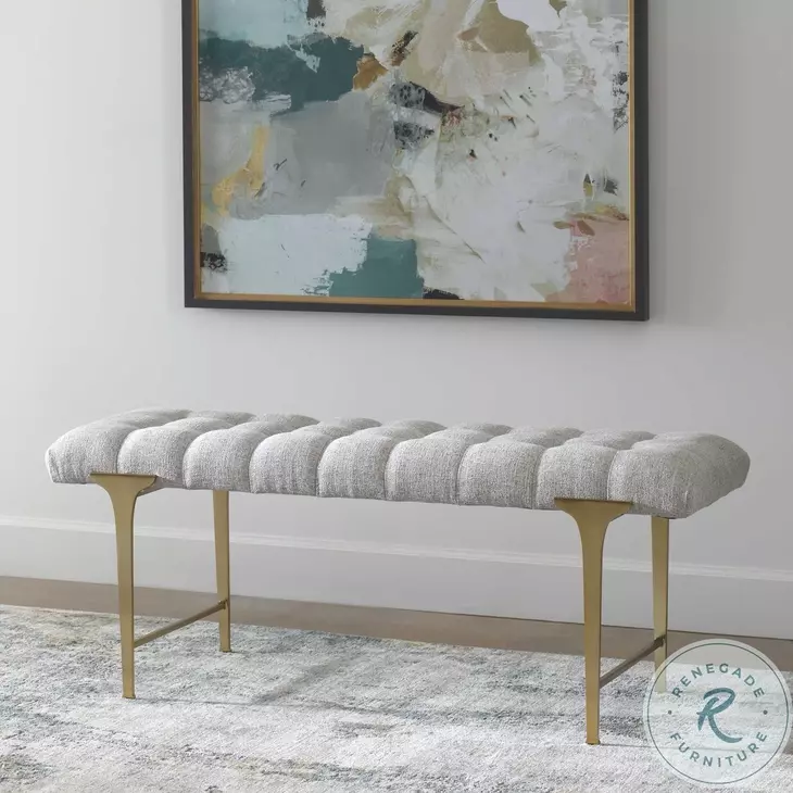 Imperial Light Gray Bench