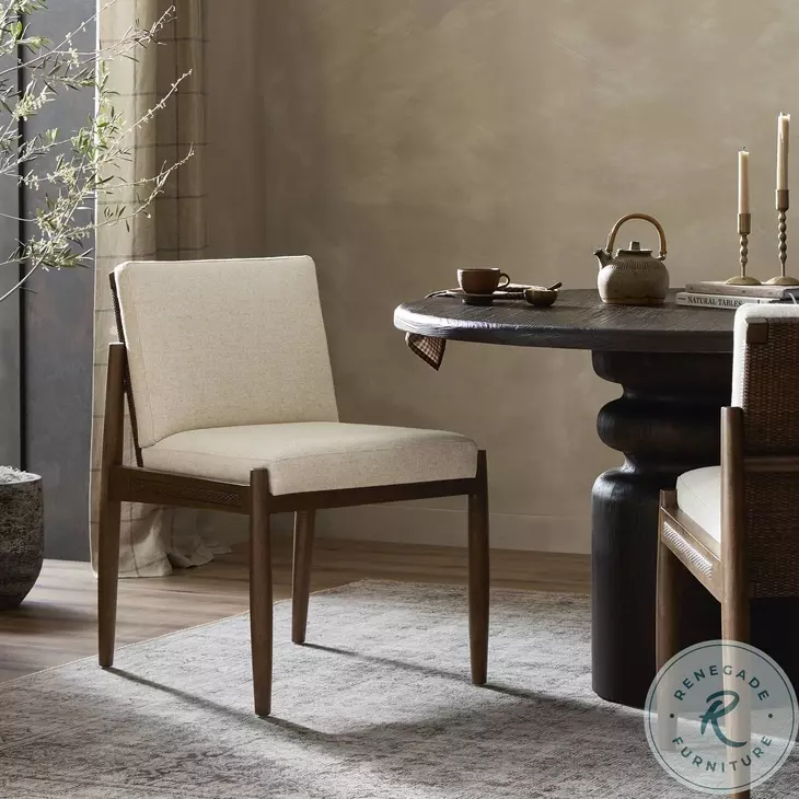 Costera Antwerp Natural Performance Fabric Dining Chair