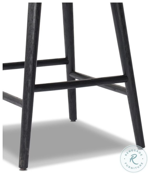 Hannah Sonoma Black Swivel Counter Height Stool