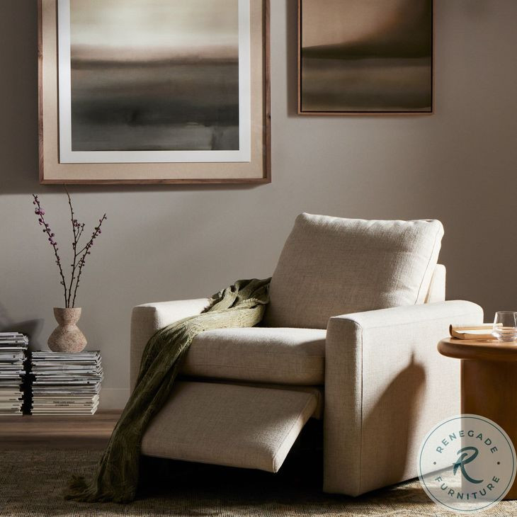 Tillery Antigo Natural Performance Fabric Power Reclining Chair